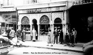 2037- Oran - Rue du General Leclerc et Passage Clauzel